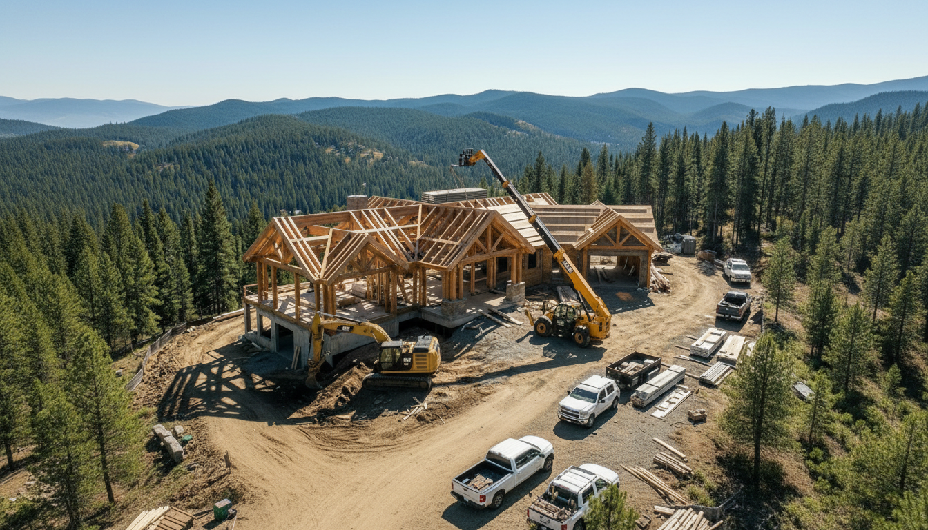 Antova Builders new construction project