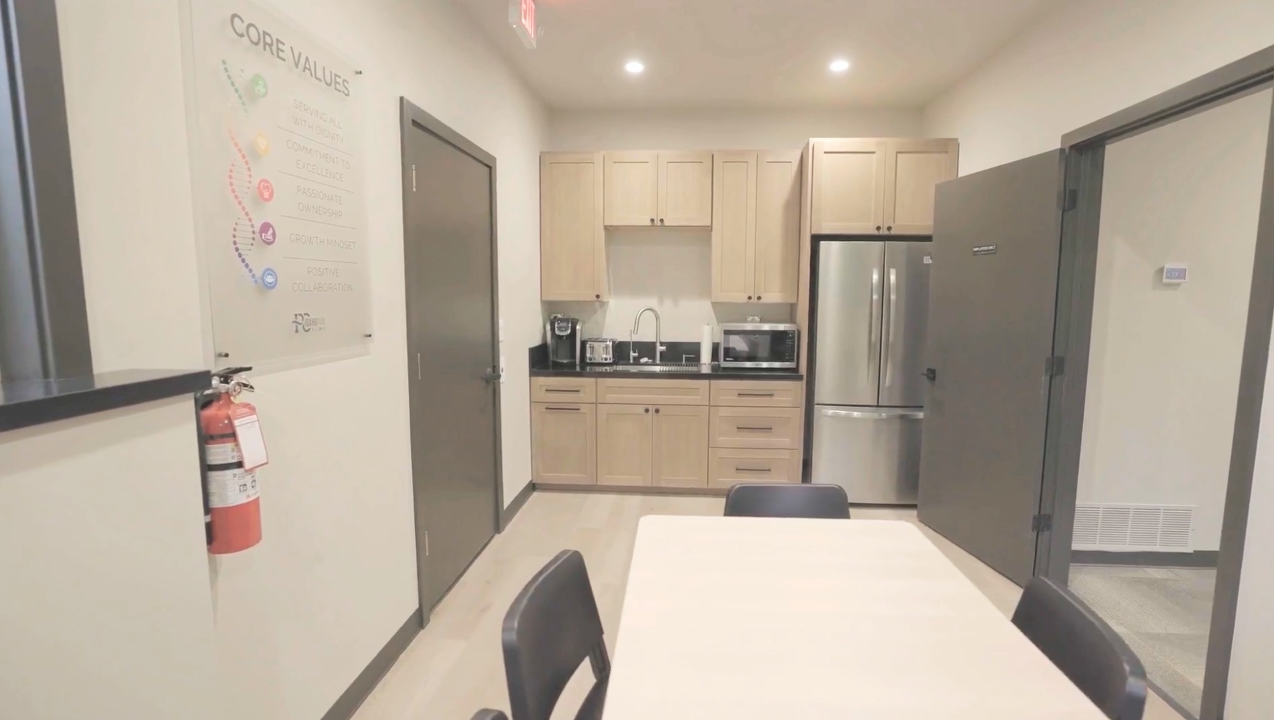Kitchenette area
